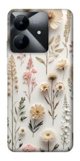 Чехол на Realme Note 60x Floral design ver.1 фото 1 из 1