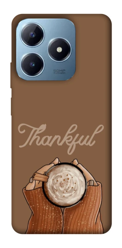 Чохол на Realme C63 Thankful coffee фото 1 з 1
