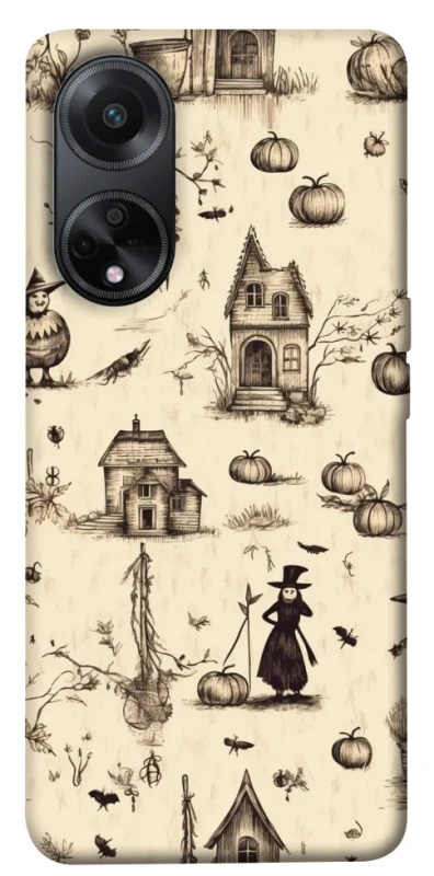 Чохол на Oppo A58 4G Halloween aesthetic ver.1 фото 1 з 1