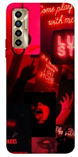 Чехол на TECNO Camon 17P Hot collage ver.3 фото 1 из 1