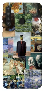 Чехол на Samsung Galaxy A21 Art collage ver.4 фото 1 из 1