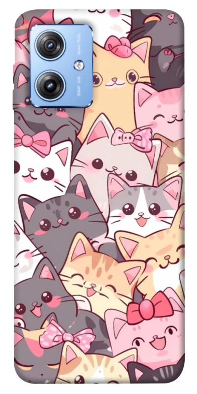 Чохол на Motorola Moto G84 Cute Cat фото 1 з 1