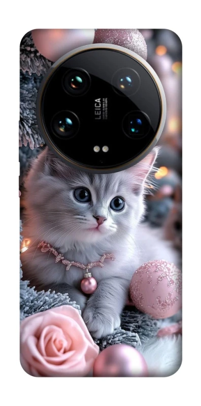 Чохол на Xiaomi 14 Ultra Christmas Kitty фото 1 з 1