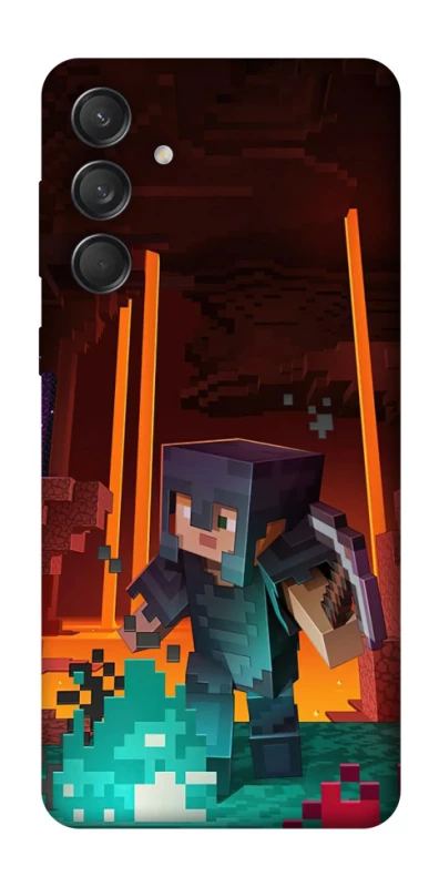 Чохол на Samsung Galaxy M55 Minecraft game adventure фото 1 з 1