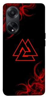 Чехол на Oppo A58 4G Валькнут фото 1 из 1