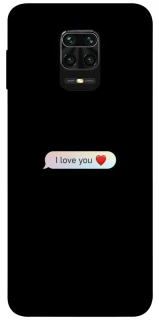 Чехол на Xiaomi Redmi Note 9s / Note 9 Pro / Note 9 Pro Max Love aesthetic ver.10 фото 1 из 1