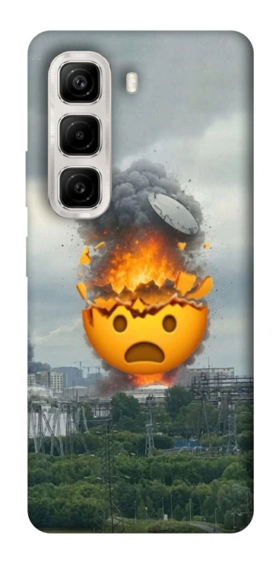 Чохол на Infinix Hot 50 4G Moscow never sleeps ver.2 фото 1 з 1