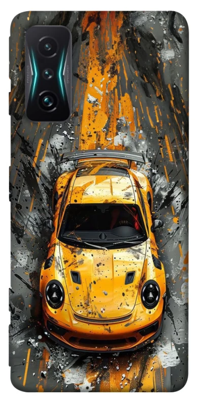Чохол на Xiaomi Redmi K50 Gaming Drawn Porsche фото 1 з 1