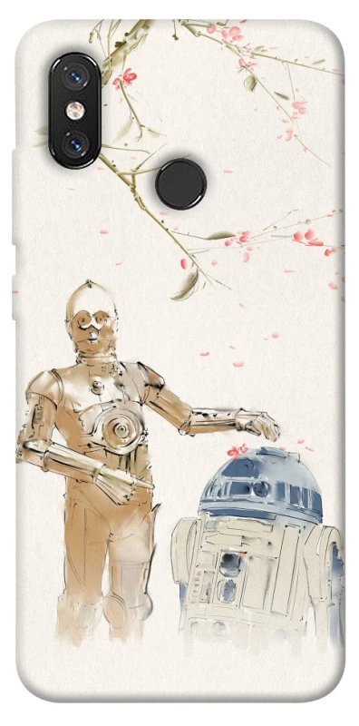 Чохол на Xiaomi Mi 8 Star Wars robots фото 1 з 1