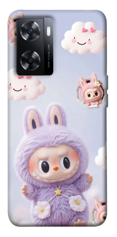 Чохол на OnePlus Nord N20 SE Labubu & clouds фото 1 з 1