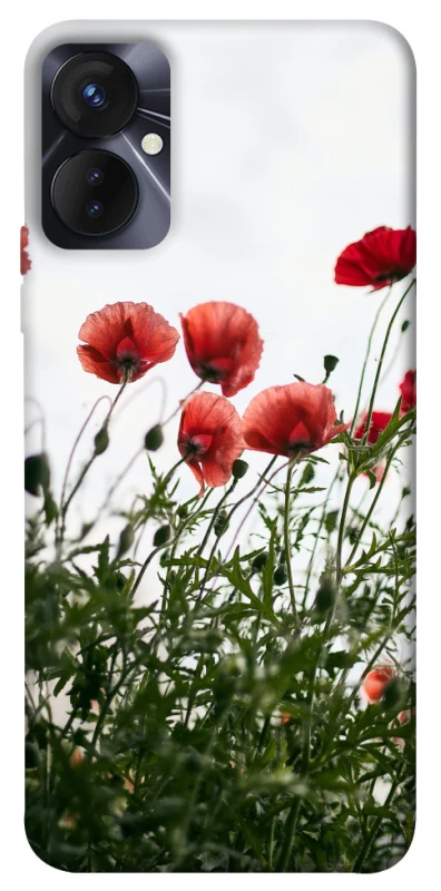 Чохол на TECNO Spark 9 Pro Поле маків фото 1 з 1