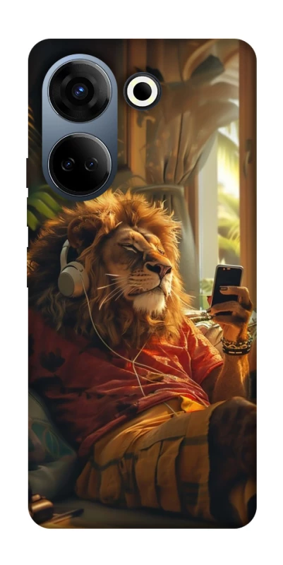 Чехол на TECNO Camon 20 Pro (CK7n) Лев v2 фото 1 из 1