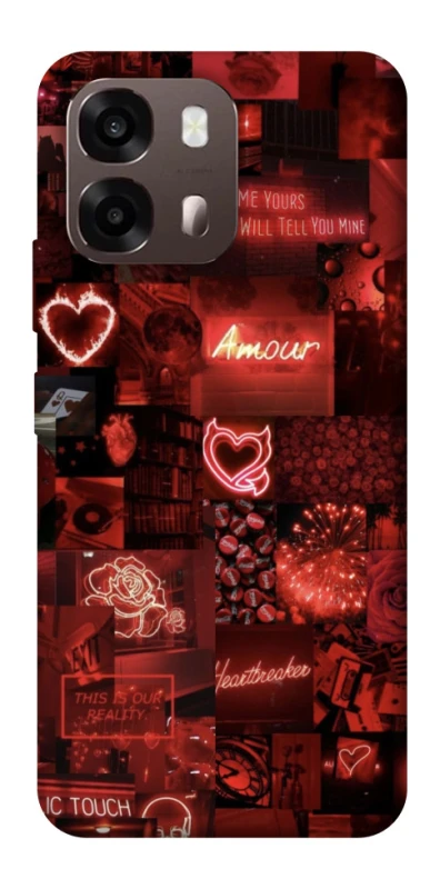 Чохол на Oppo A6 Love collage ver.6 фото 2 з 2