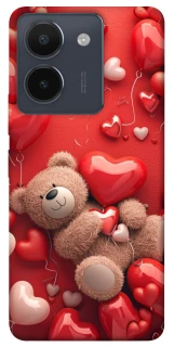Чехол на Vivo Y36 bear in hearts фото 1 из 1