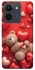 Чехол на Vivo Y36 bear in hearts фото 1 из 1