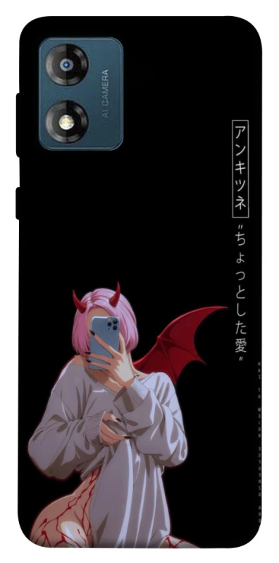 Чехол на Motorola Moto E13 Hot Demon фото 1 из 1