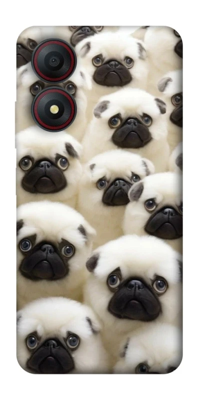 Чохол на ZTE Blade A34 4G Doggy Pug Love фото 1 з 1