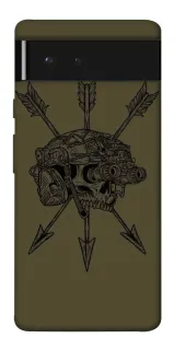 Чохол на Google Pixel 6 Mil skull фото 1 з 1