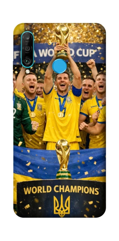 Чехол на Huawei P30 lite UA-Football ver.5 фото 1 из 1