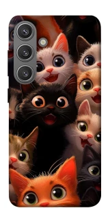 Чохол на Samsung Galaxy S24+ happy cats фото 1 з 1