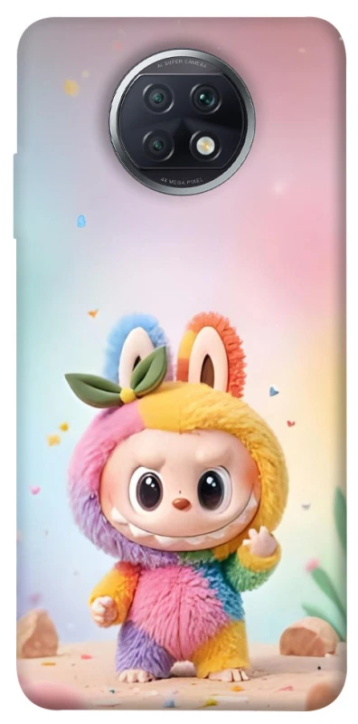 Чохол на Xiaomi Redmi Note 9 5G / Note 9T Labubu colored фото 1 з 1