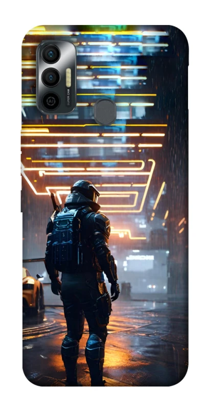 Чехол на TECNO Spark 7 Cyber character фото 1 из 1