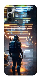 Чехол на TECNO Spark 7 Cyber character фото 1 из 1