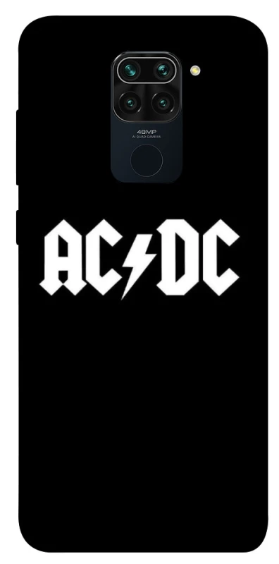 Чехол на Xiaomi Redmi Note 9 / Redmi 10X AC/DC logo фото 1 из 1