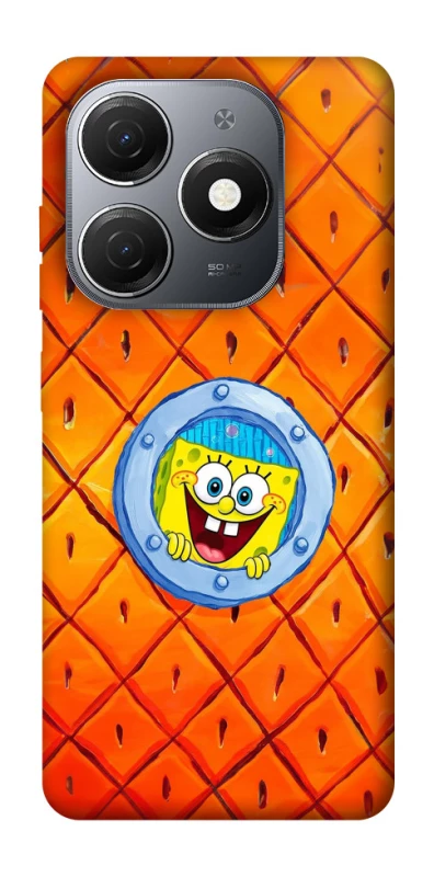 Чехол на TECNO Spark 20 Дом Спанч Боба фото 1 из 1