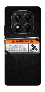 Чохол на Xiaomi Redmi Note 14 Pro 4G Warning фото 1 з 1