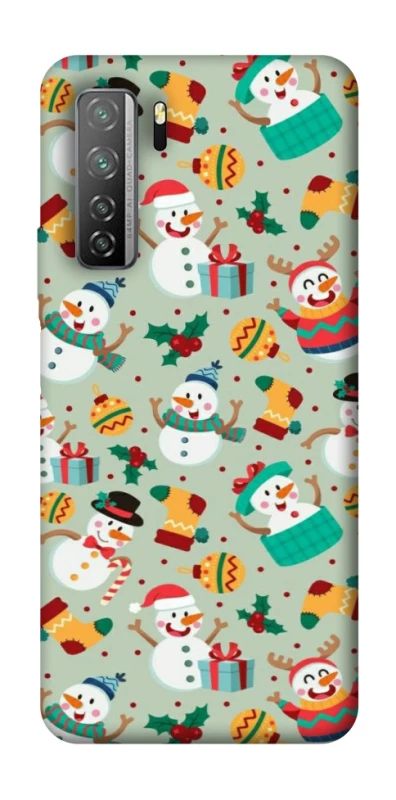 Чохол на Huawei Nova 7 SE Новорічний v2 фото 1 з 1