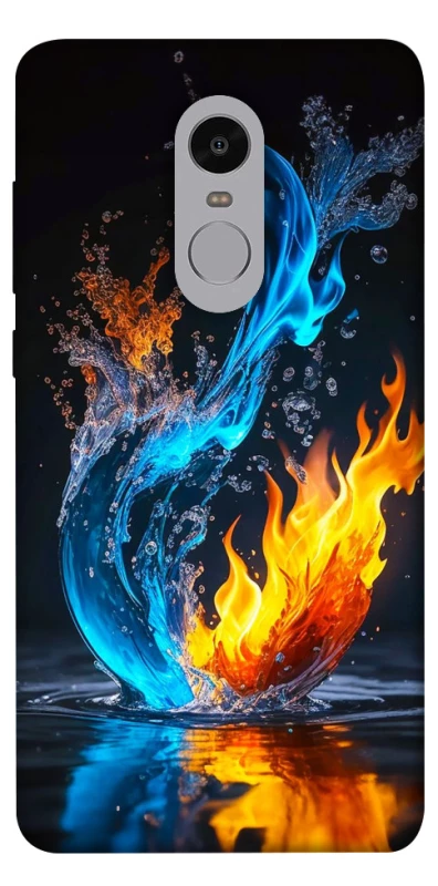 Чехол на Xiaomi Redmi Note 4X / Note 4 (Snapdragon) Water And Fire фото 1 из 1