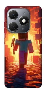 Чохол на TECNO Spark 20 Minecraft adventure фото 1 з 1