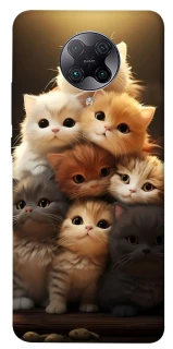 Чехол на Xiaomi Redmi K30 Pro / Poco F2 Pro Чехол Kittie Love v2 фото 1 из 1