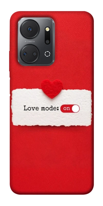 Чехол на Huawei Honor X7a Love Mode ON фото 1 из 1