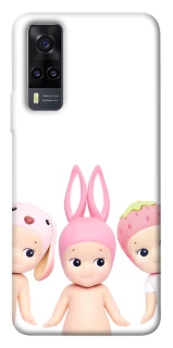 Чехол на Vivo Y31 Pink Pals фото 1 из 1