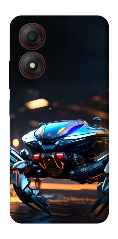 Чохол на ZTE Blade A34 4G Cyber ​​crab фото 1 з 1