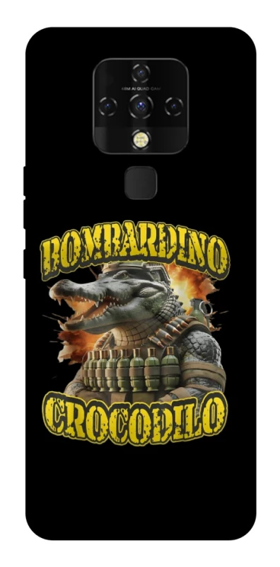 Чохол на TECNO Camon 16 SE Bombardino Crocodilo фото 1 з 1