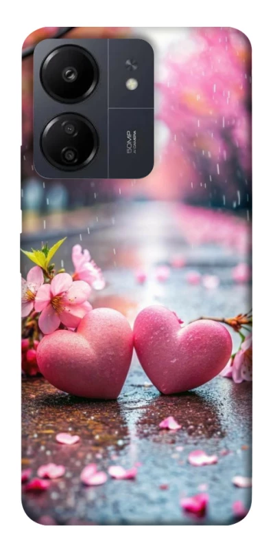 Чехол на Xiaomi Poco C65 Pink heart фото 1 из 1