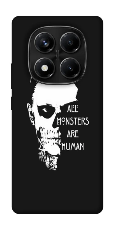 Чохол на Xiaomi Redmi Note 14 Pro 4G All Monsters are Human фото 1 з 1
