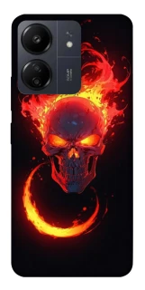 Чехол на Xiaomi Poco C65 Blood Skull фото 1 из 1