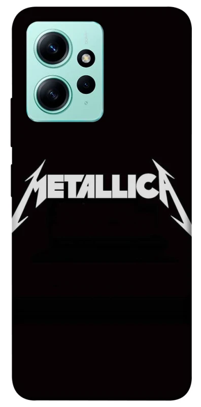 Чохол на Xiaomi Redmi Note 12 4G Metallica logo фото 1 з 1