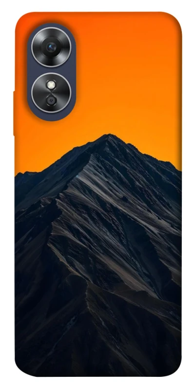 Чехол на Oppo A17 Black rock фото 1 из 1