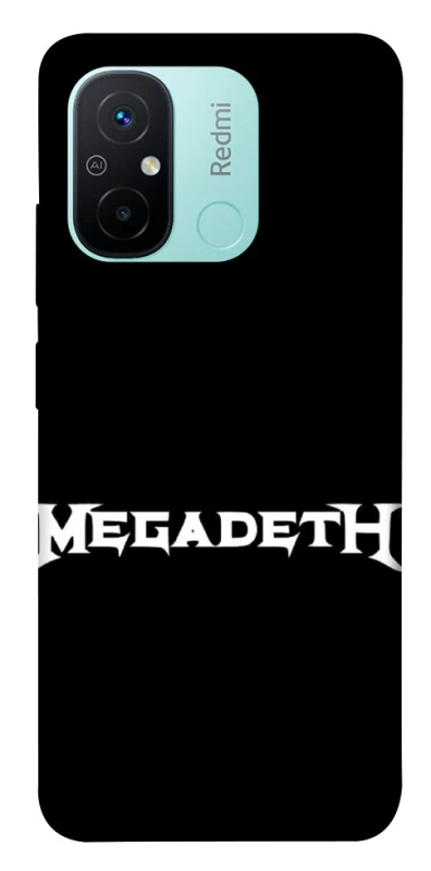 Чохол на Xiaomi Redmi 12C / Poco C55 Megadeth logo фото 1 з 1