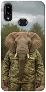 Чехол на Samsung Galaxy A10s Слон защитник фото 1 из 1