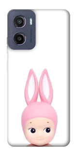 Чехол на Motorola Moto G05 Minimal Bunny Peek фото 1 из 1