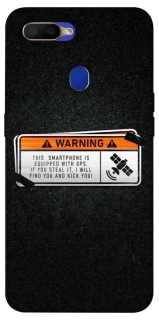 Чохол на Oppo A5s Warning фото 1 з 1