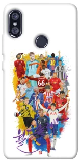 Чохол на Xiaomi Redmi Note 5 Pro / Note 5 (AI Dual Camera) Football Abstract v2 фото 1 з 1