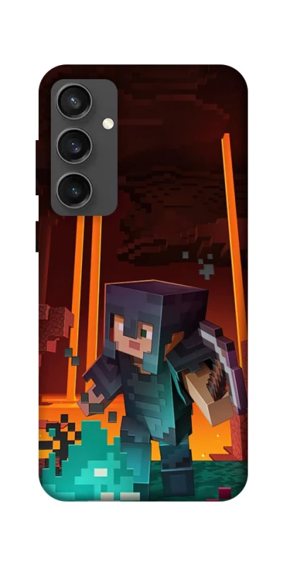 Чохол на Samsung Galaxy S24 FE Minecraft game adventure фото 1 з 1