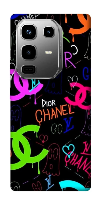 Чехол на Infinix Note 50 Pro Fashion collage ver.5 фото 1 из 1